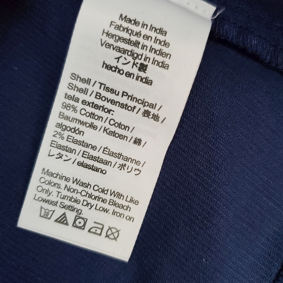 Crewcuts girls corduroy button front Mini skirt, 4, blue - Picture 7 of 7